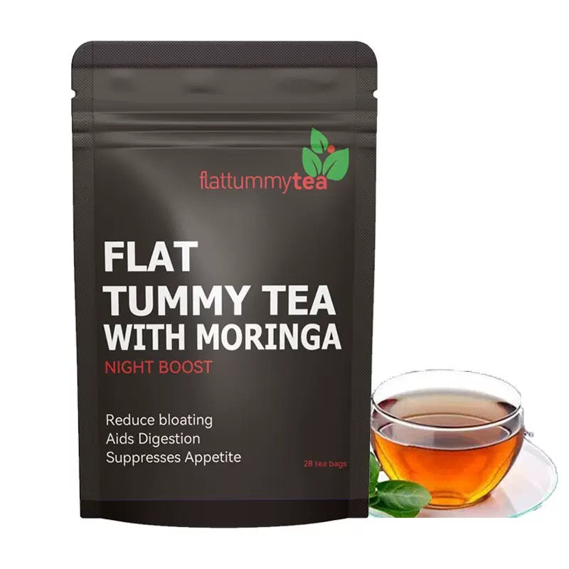 Flat tummy tea with Moringa