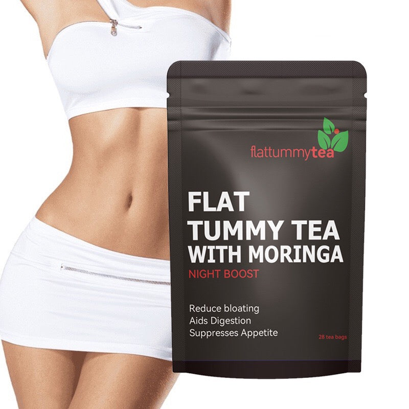 Flat tummy tea with Moringa